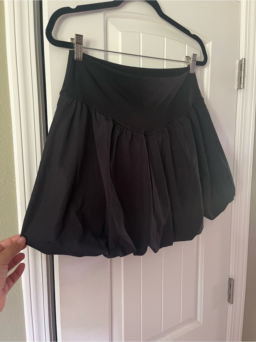Offline by Arie Women's Black Bubble Mini Skirt - Size XL